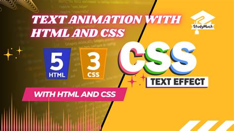 Css Text Animation Studymuch