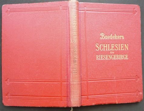 Karl Baedeker Baedeker S Schlesien Und Riesengebirge Catawiki