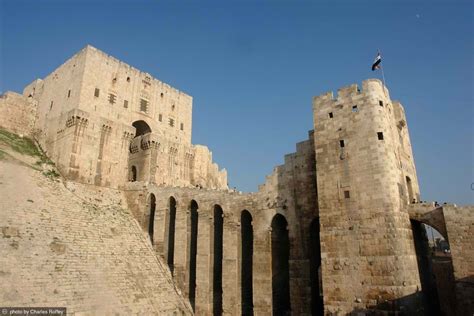 Citadel Of Aleppo Ancient City Of Aleppo Syria Types Of