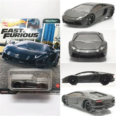 Jual Hot Wheels Premium Ban Karet Fast Furious Lamborghini Aventador