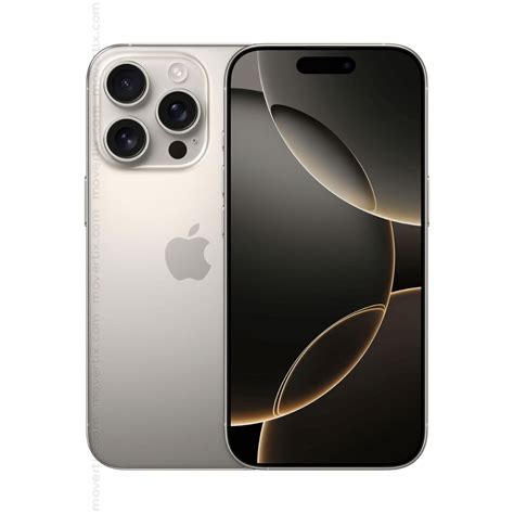 IPhone 16 Pro Natural Titanium 256GB 0195949772467 Movertix Mobile