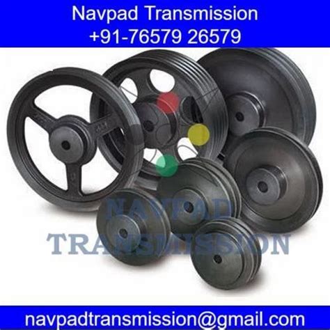 Plastic C I Casting Pulley For Single Grinder Crane Multi Groove At