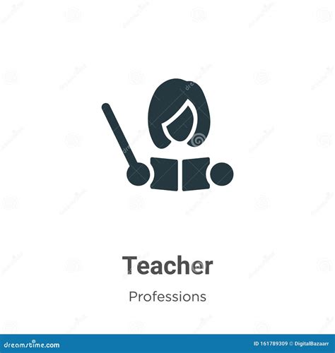 Teacher Professions Character And Items For His Work Children