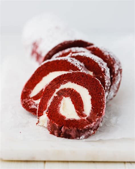 Red Velvet Cake Roll