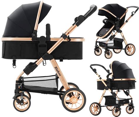 Lortsybab Baby Stroller 2 In 1 High Landscape