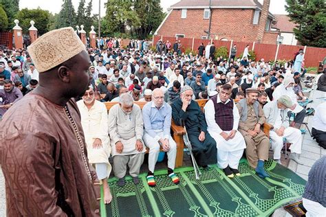 In Pictures Eid Al Adha Celebrated At Jamia Masjid And Islamic Centre