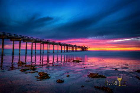 La Jolla Pier Sunset - Affordable San Diego Web Design Company