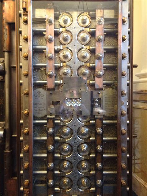 Inside Of The Vault Door At The Bank I Work At Beautiful Engineering From 1800s Imgur