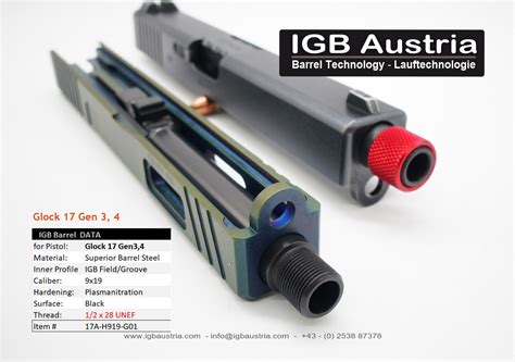 IGB Austria Barreltechnology IGB Austauschlauf Gewindelauf 1 2x28