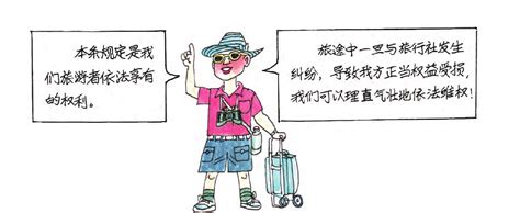 第九条 旅游者有权自主选择旅游产品和服务，有权拒绝旅游经营者的强制交易行为。 图解旅游法 图片