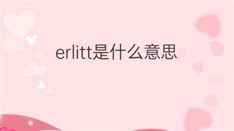 Erlitt是什么意思 Erlitt的翻译、读音、例句、中文解释 下午有课