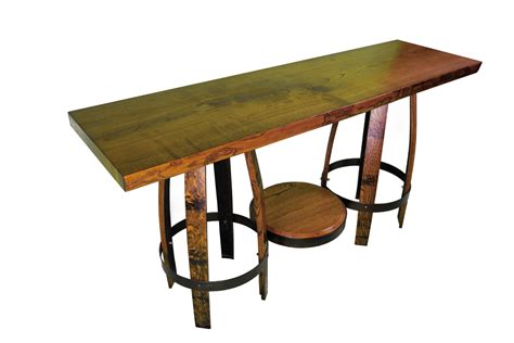 Sofa Table Kentucky Bourbon Barrel Furniture