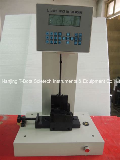 XJ 50Z Charpy Izod Impact Tester For Rubber Plastic Testing Charpy