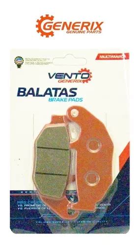 Balatas Traseras Vento Thunderstar Original Mercadolibre