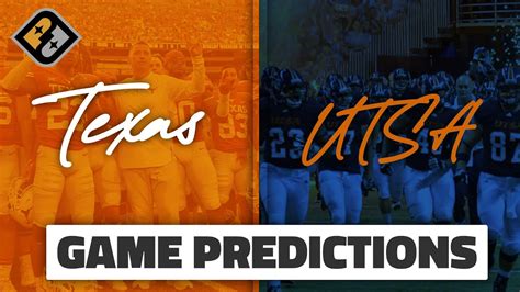 Texas Utsa Week 3 Game Predictions Win Big Sports