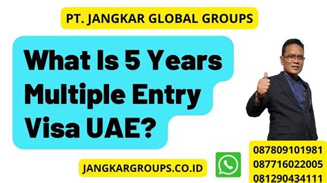 Years Multiple Entry Visa Uae Jangkar Global Groups