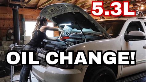 How To Do A Oil Change On A 5 3L Engine YouTube