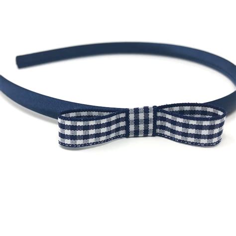 Navy Blue Gingham Etsy