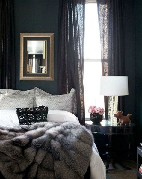 Moody Cool A Gallery Of Dark Bedrooms Sophisticated Bedroom Bedroom