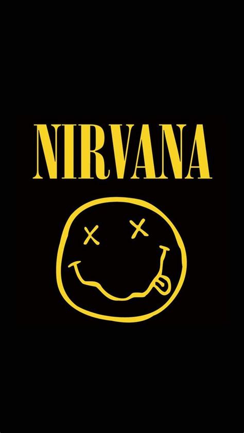 Jh Nirvana Poster Nirvana Logo Nirvana Smiley Wallpapers Iphone