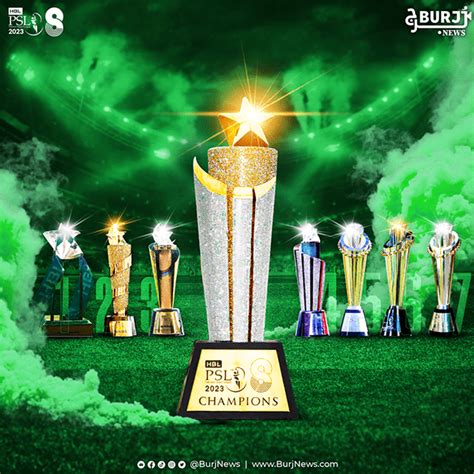 PSL Trophies Edition (2016 to 2023) - Poster Design on Behance