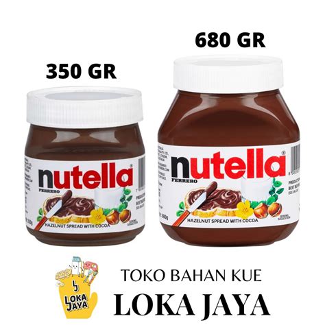 Jual NUTELLA SELAI COKLAT 350G Shopee Indonesia