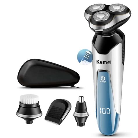 4in1 grooming kit Shaver Rechargeable Electric Razor wet dry Facial ...