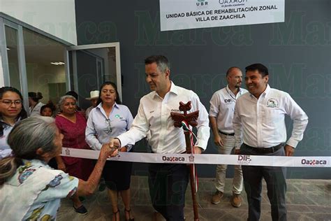 Inauguró Alejandro Murat la Unidad Básica de Rehabilitación en Zaachila