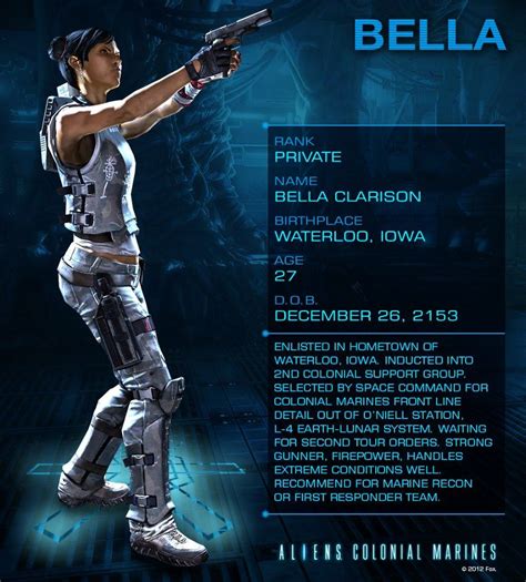 Aliens Colonial Marines Four Badass Character Details Revealed