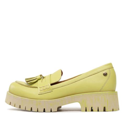 Loafersy Maciejka 05497 43 00 5 Zielony Eobuwie Pl