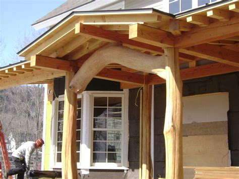 Hummel House Timber Framing Project By Hideaway Restoration