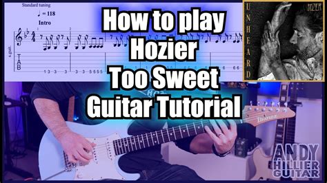 How To Play Hozier Too Sweet Guitar Tutorial Lesson Youtube