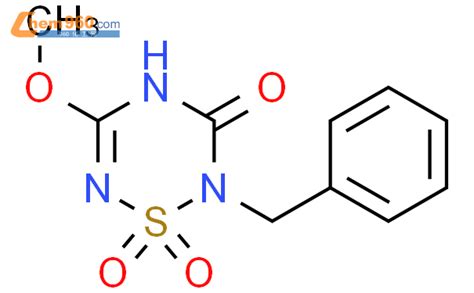 105078 48 6 2H 1 2 4 6 Thiatriazin 3 4H One 5 Methoxy 2 Phenylmethyl