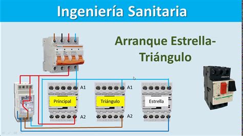 Conexión Estrella Triángulo Arranque Estrella Delta YouTube