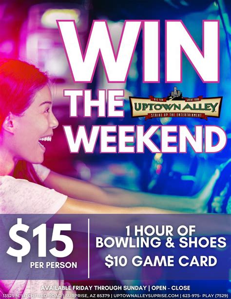 Promotions | Uptown Alley Surprise | Sports Bar | Surprise, AZ