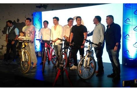 Salman Khan unveils range of E-Cycles under brand name "Being Human" - Motor World India