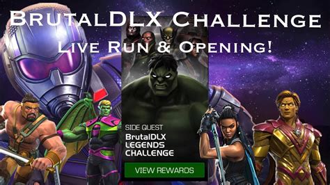 Brutaldlx Legends Challenge Itemless Run And Opening Youtube