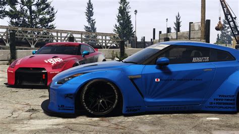 Liberty Walk Nissan Gt R [add On Tuning Liveries] Gta5