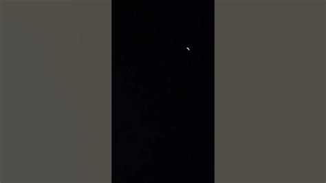 Saw A Unusual Set Of Lights In The Night Sky Youtube