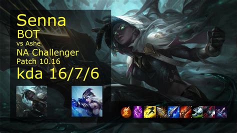 Senna Adc Tahm Kench Vs Ashe Bard Na Challenger Patch