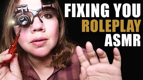 ASMR Fixing You Robot Repair Cranial Nerve Exam Soft Talk YouTube