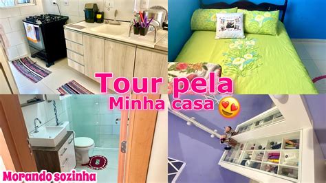 TOUR PELA CASA NOVA Morando Sozinha Aos 21 Mostrei Tudo YouTube