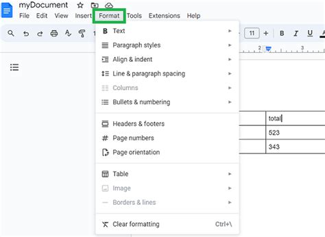 How To Delete A Table In Google Docs Geeksforgeeks