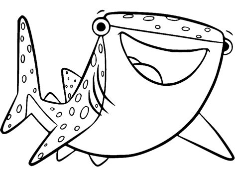 Whale Shark Printable Coloring Page Guide Coloring Pa