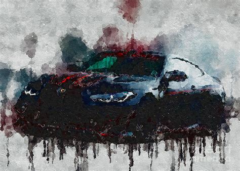 Manhart MH4 GTR II BMW M4 CSL Digital Art By Marietta Beatty Fine Art