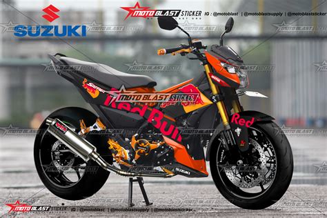 Suzuki Satria Fu Fi Dengan Livery Ecstar Motogp Dan Modif Kaki