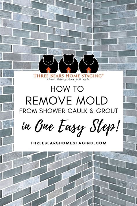 How To Remove Mold From Shower Caulk And Grout In One Easy Step