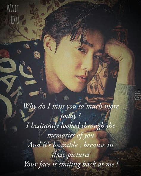 Exo Lyric Quote Song Wait Album Love Shot Myedit Exoquote Exolyricquotes Wait Loveshot