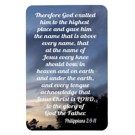 Philippians Magnet Zazzle