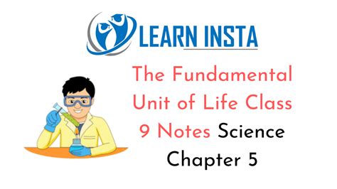 The Fundamental Unit Of Life Class Notes Science Chapter Mcq